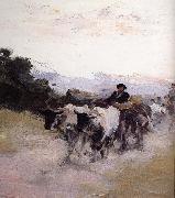 Ox Cart Nicolae Grigorescu